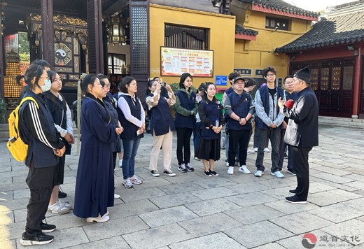 无锡水仙道院青年义工部一行到苏州城隍庙参访交流-道音文化