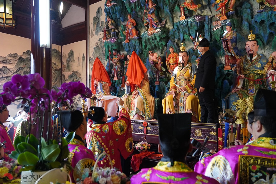 苏州城隍庙举行太岁殿神像开光仪式-道音文化