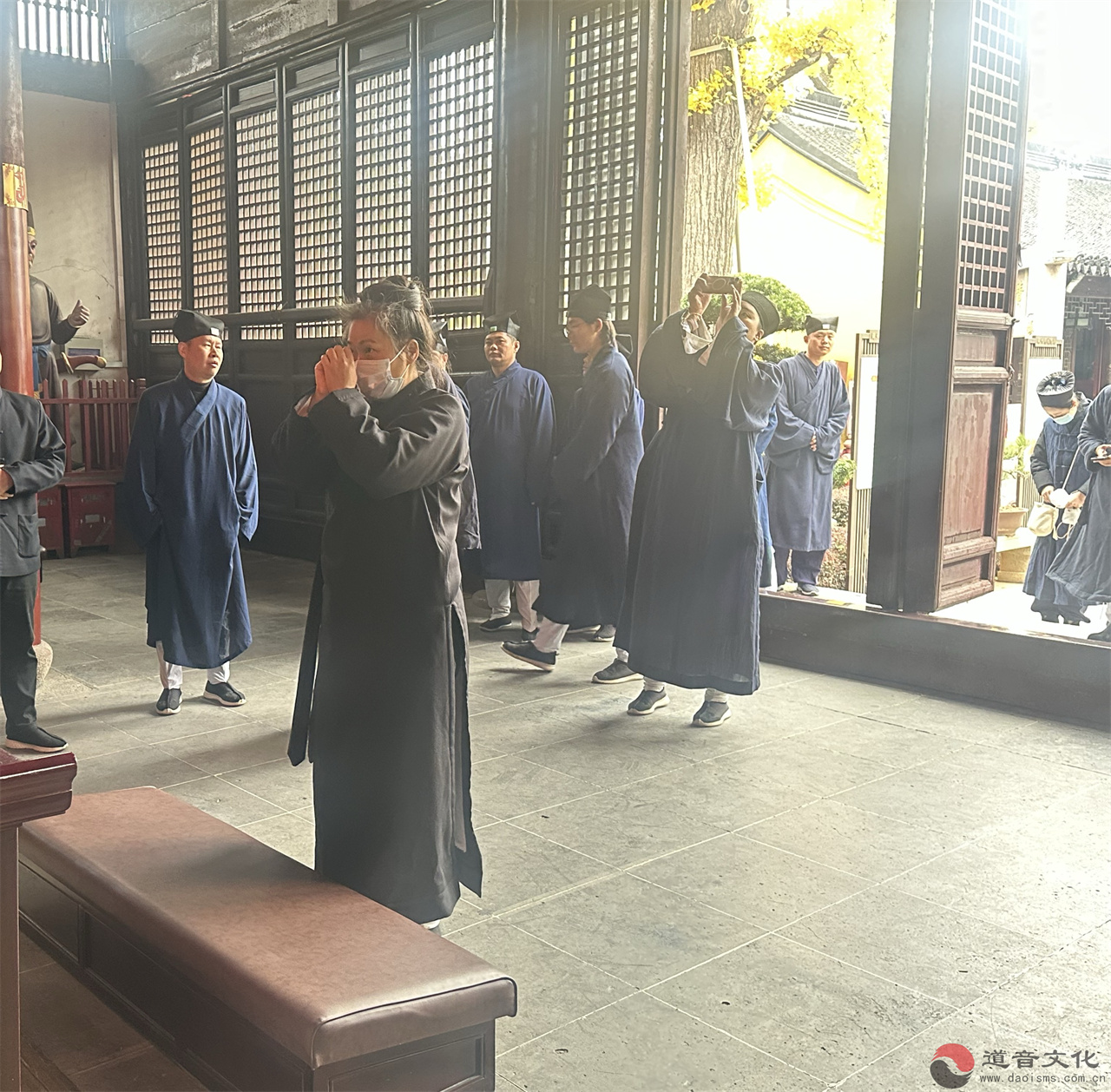 苏州工业园区道协一行到苏州城隍庙参访交流-道音文化