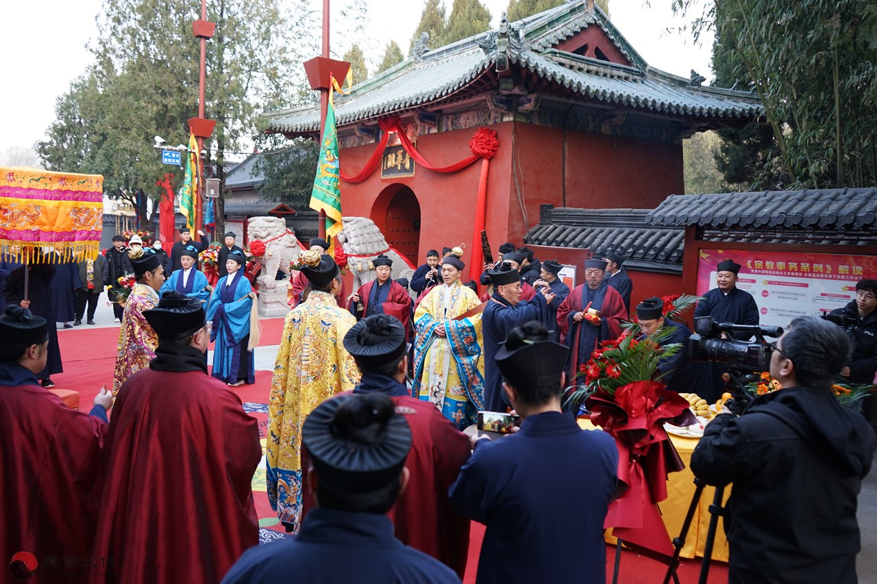 济宁市任城钟灵青华洞紫虚元君神像开光活动圆满举办-道音文化