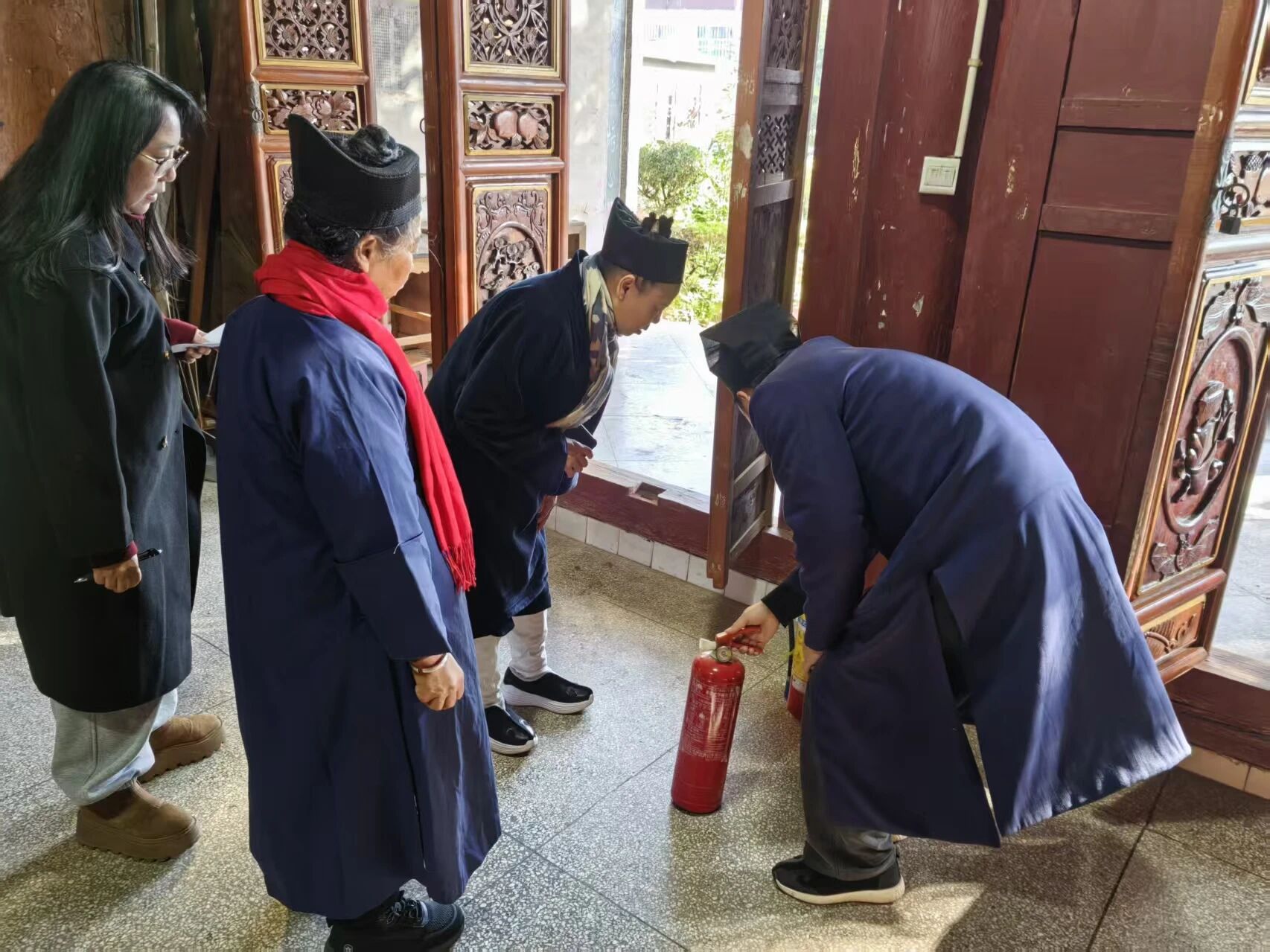 临沧市道教协会开展道教活动场所平安建设、安全生产与消防工作专项检查-道音文化