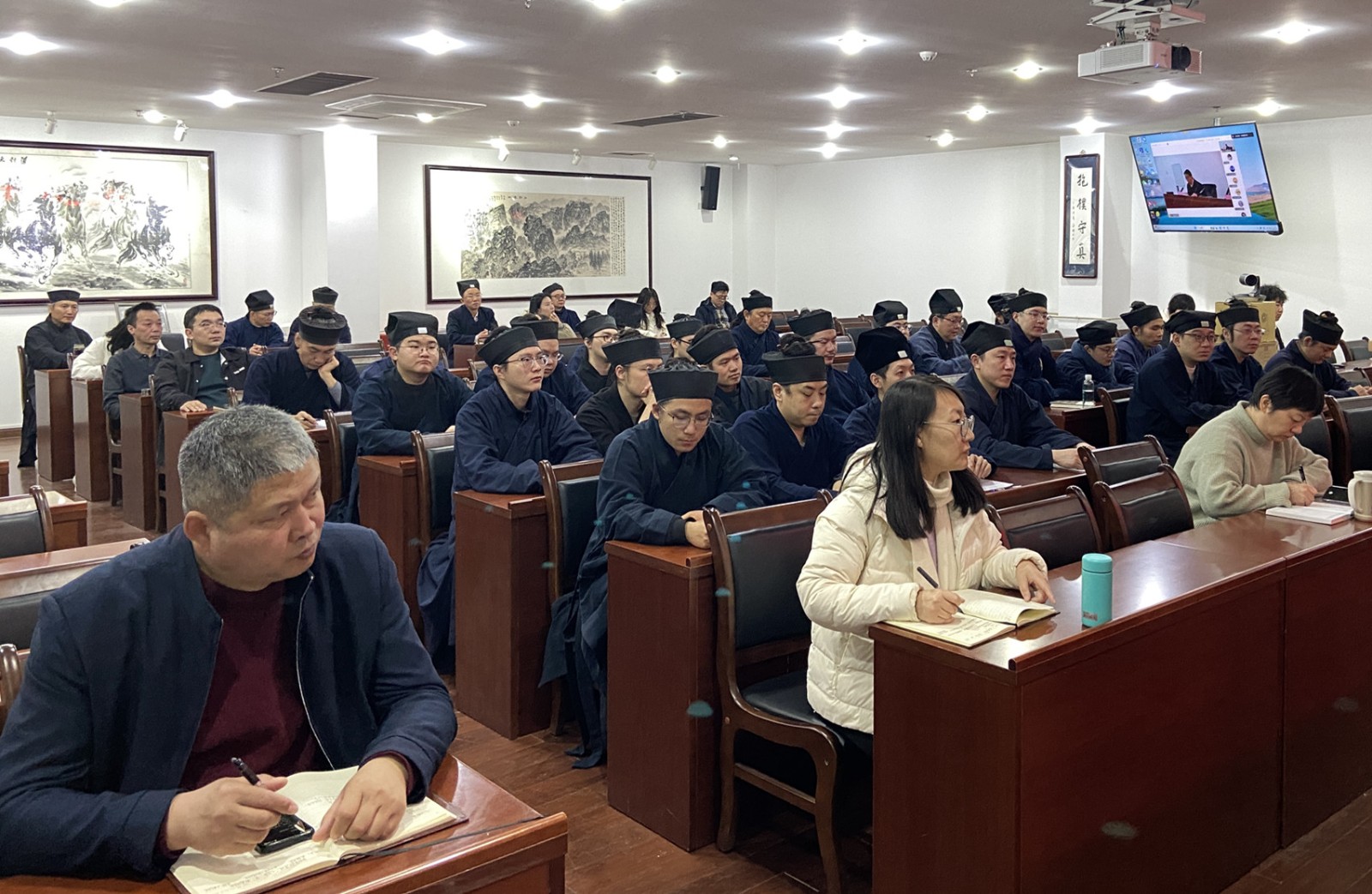 中国道教学院举行“开学第一课”教育活动-道音文化