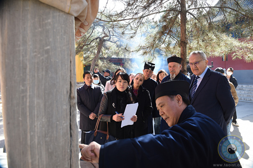 中国道教协会接待墨西哥驻华大使施雅德一行 展示道教文化底蕴 共话中墨友好交流-道音文化