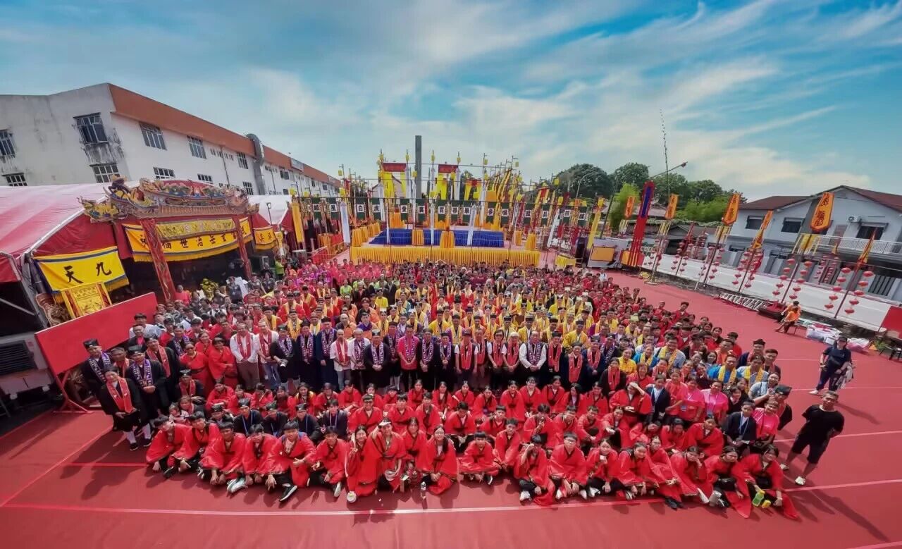 马来西亚柔佛州东甲茧云宫130周年庆暨周天大醮活动开幕式举行-道音文化