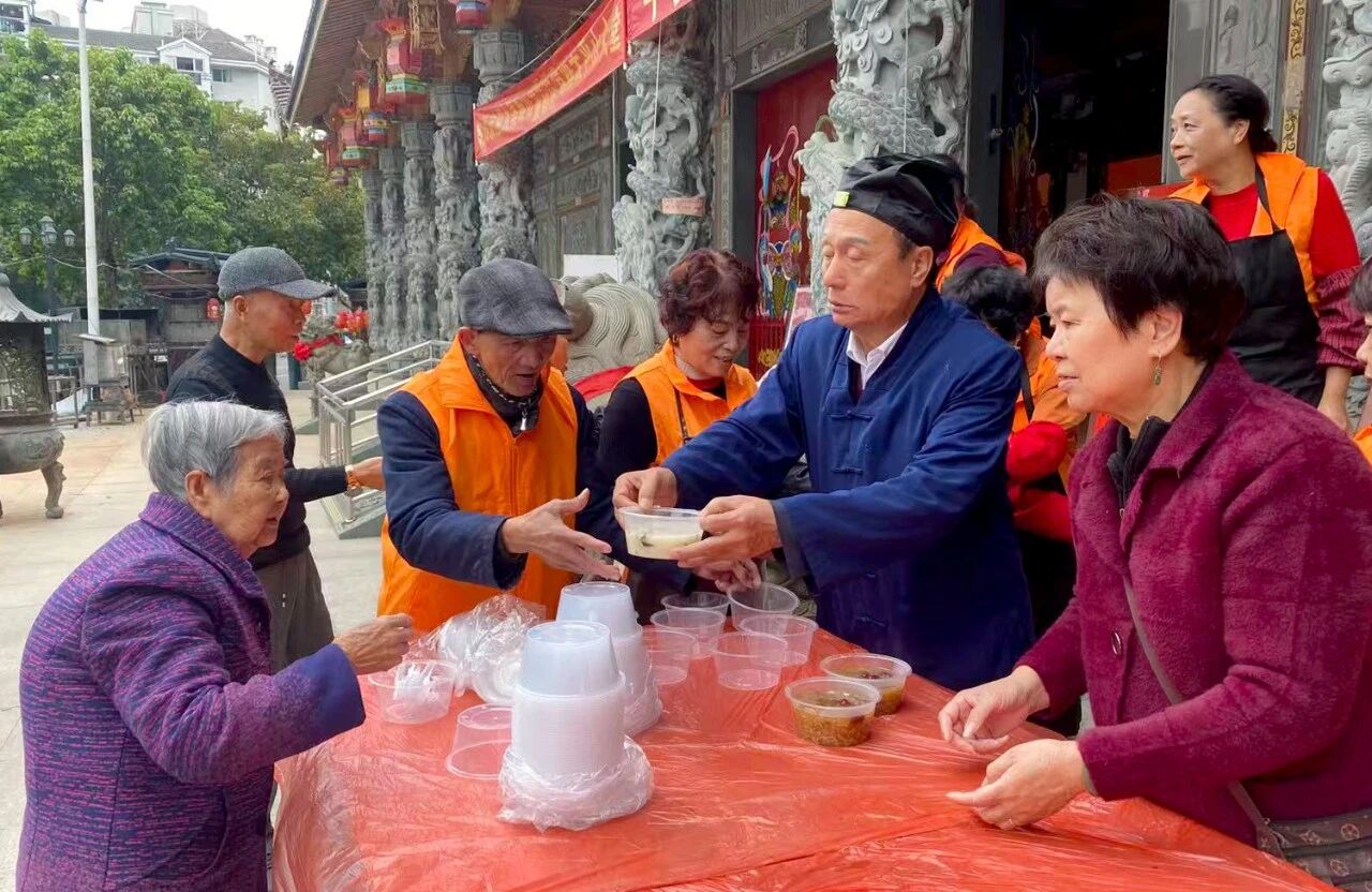 拗九传温情，福粥进万家——福州道教界开展拗九节活动-道音文化