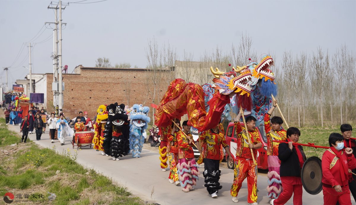 河北省清河泰山行宫举行碧霞元君迎鸾接驾民俗庙会活动-道音文化