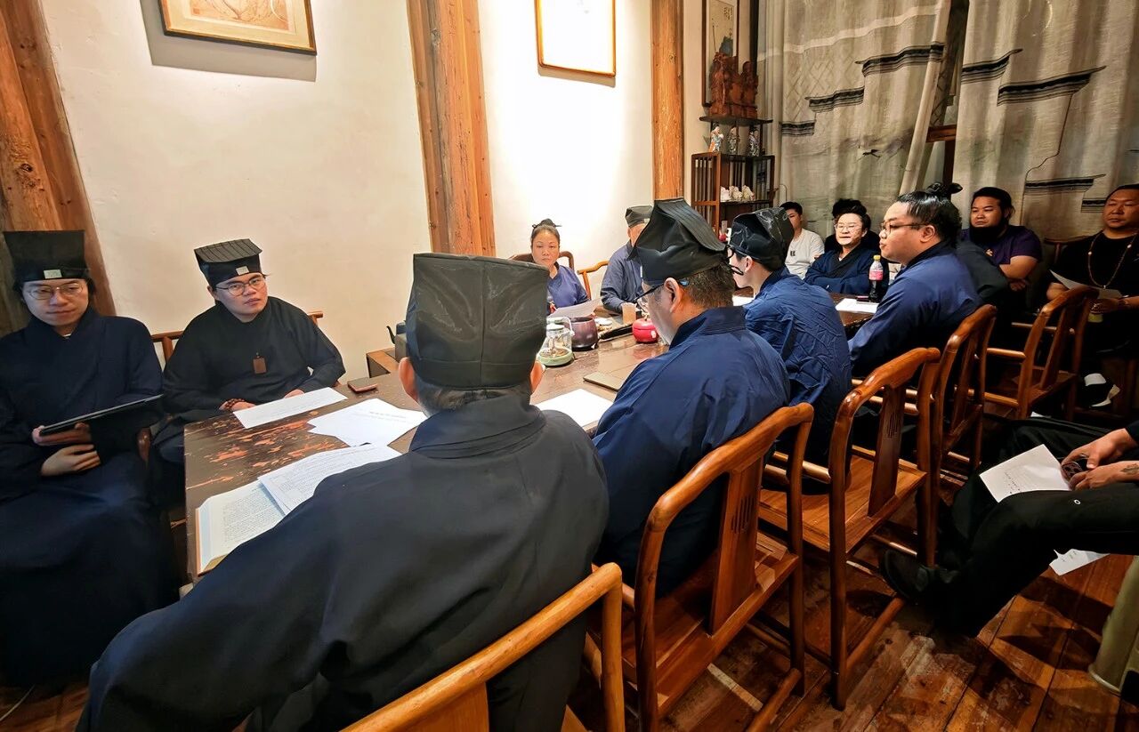 福州市三坊七巷天后宫围绕“法脉相承促学习、学修并进促传承”主题开展“学守重树”教育活动-道音文化