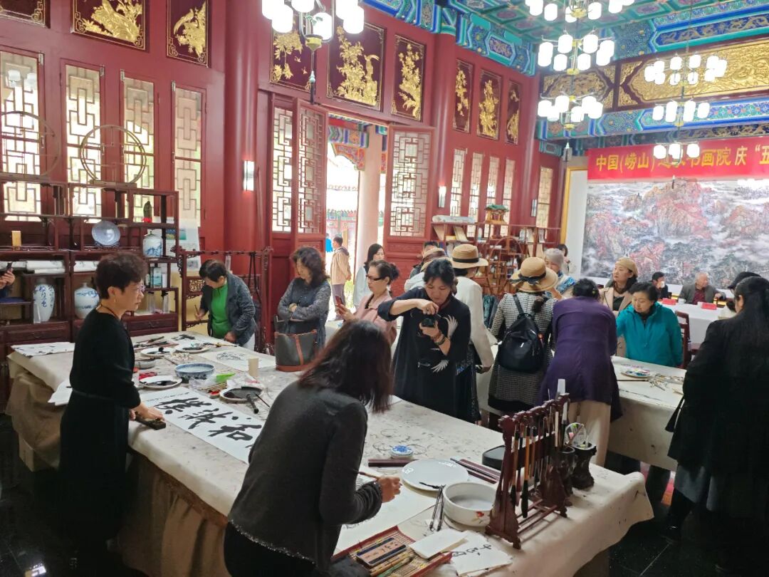 中国（崂山）道家书画院庆“五一”女书画家作品联展-道音文化