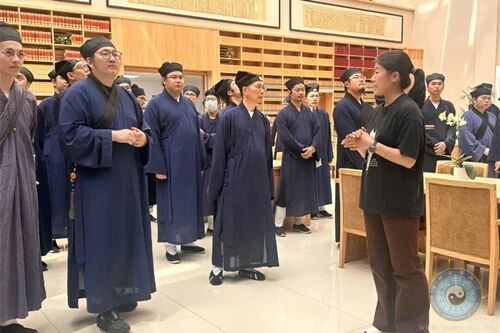 中国道教学院全体师生赴中国佛学院参访交流-道音文化