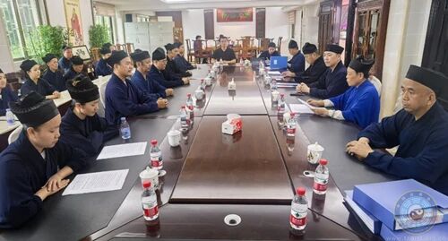 广东省道教协会开展“学法规、守戒律、重修为、树形象”教育活动专项督察检查-道音文化